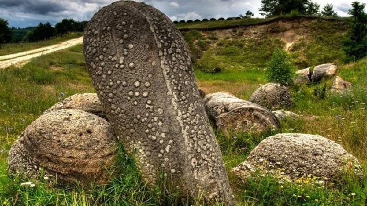 रोमानिया की ‘लिविंग’ चट्टानें एक अजीब प्राकृतिक प्रक्रिया में विस्तार और गुणा करती हैं