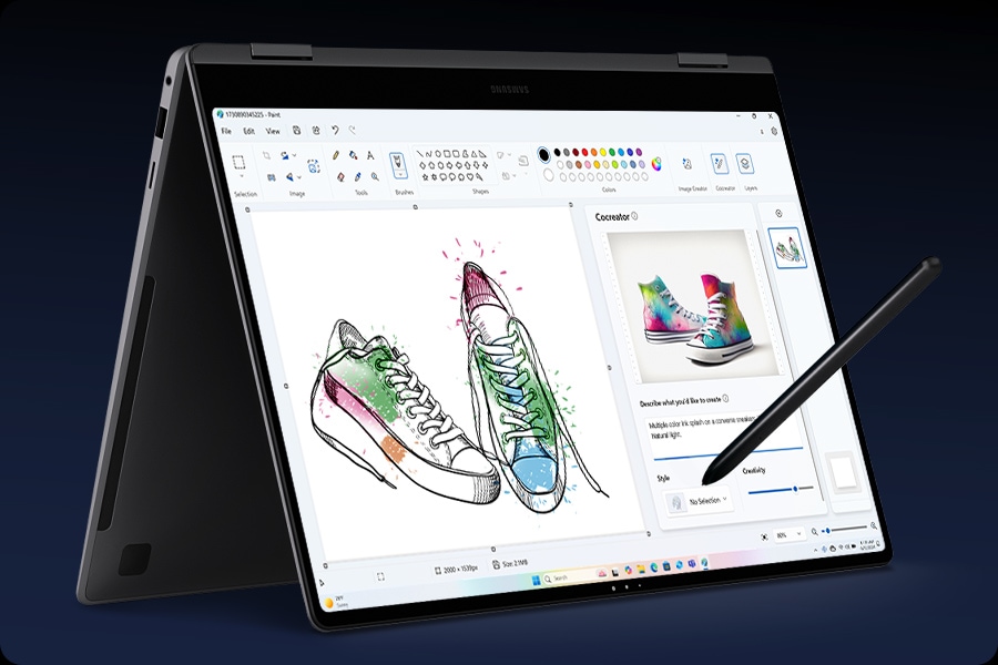 NP960QHAA08 1 COPILOT COCREATOR PAINT COCREATOR PC पेंट