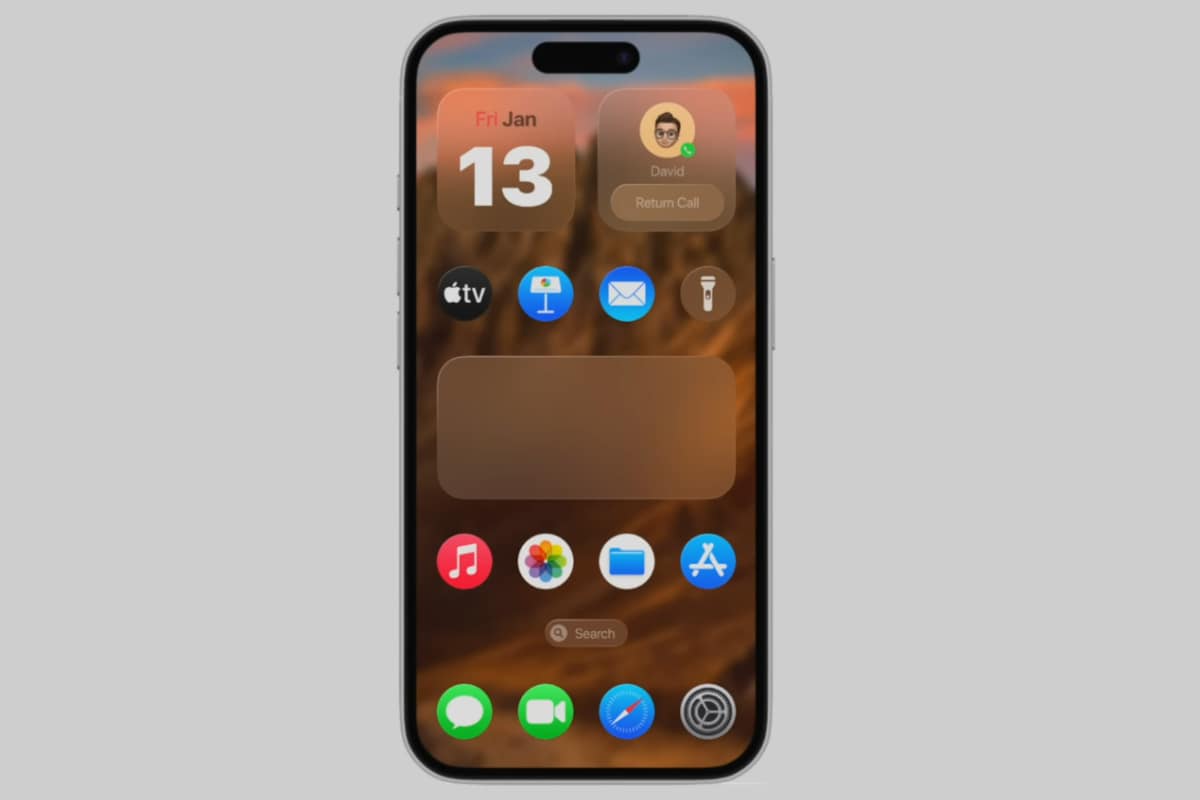 iOS 19 रेंडर फ्रंटपैगेटेक iOS 19