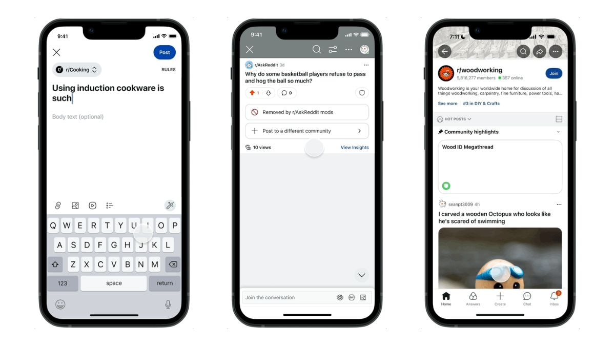 Reddit प्रदर्शन विश्लेषण, सामुदायिक सुझावों और अन्य उपकरणों के लिए पोस्ट इनसाइट्स को रोल करता है